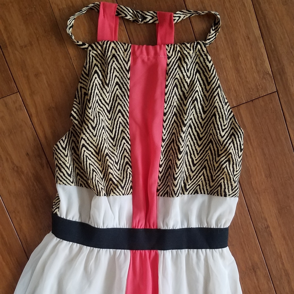 Open back maxi